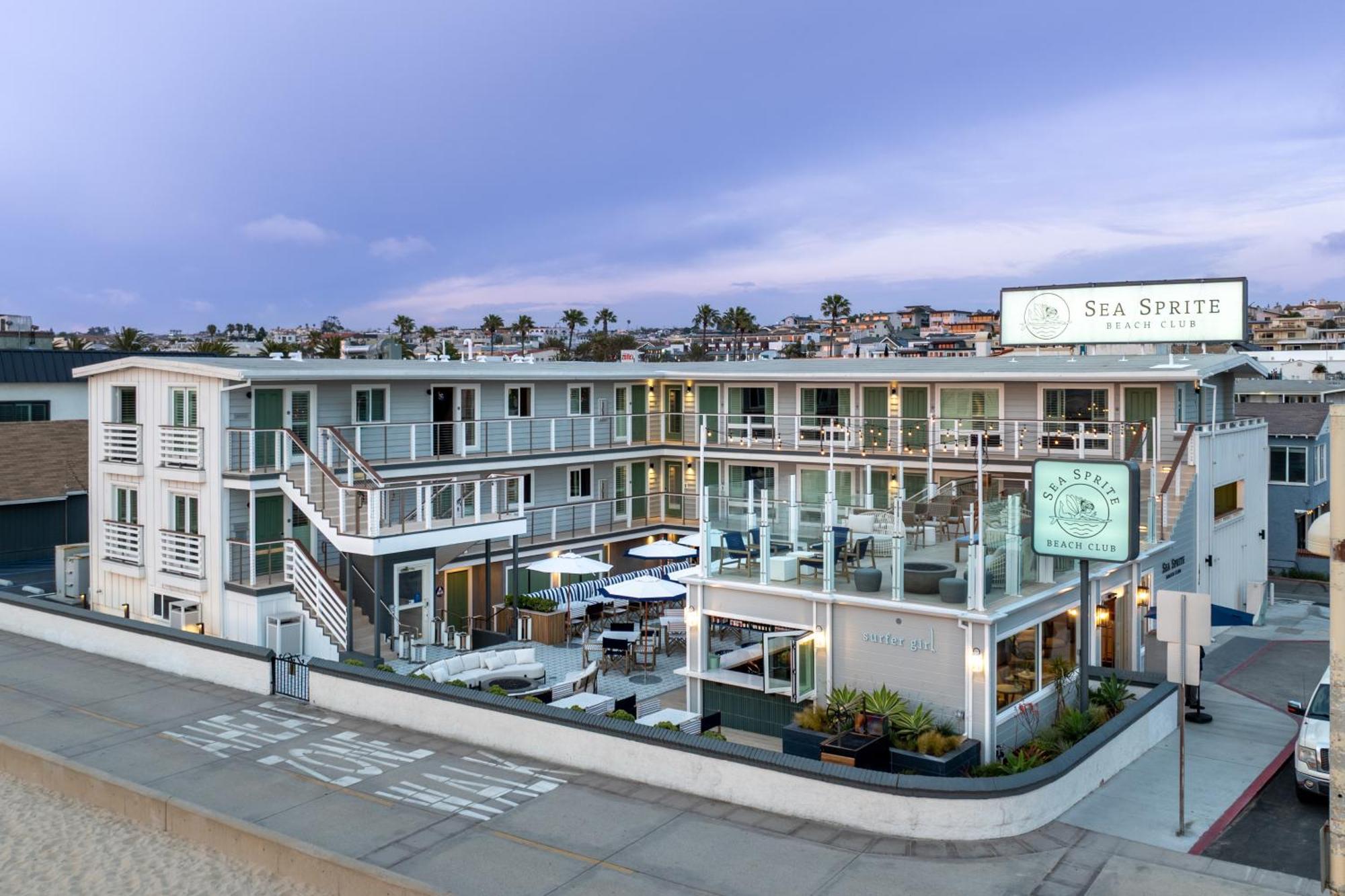 Sea Sprite Beach Club Hermosa Beach Kültér fotó